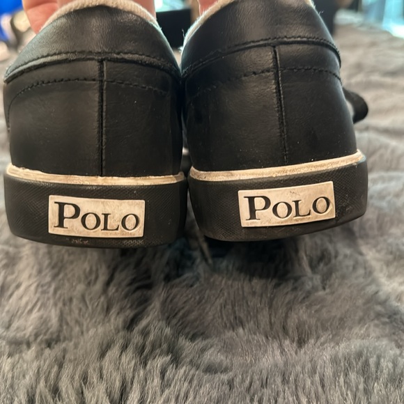 Barely worn Polo Black and White Kicks - Picture 2 of 2